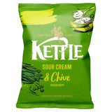 Kettle Sour Cream & Chive crisps 130g, UK version