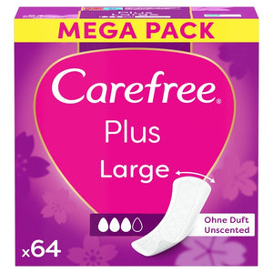 Carefree Plus Large Scented Pantyliners