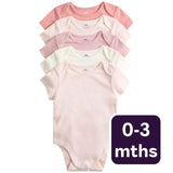 M&S M&S Plain Sleepsuit Pink Baby Sleepsuit 0-3 Months- Buy online at McGrocer