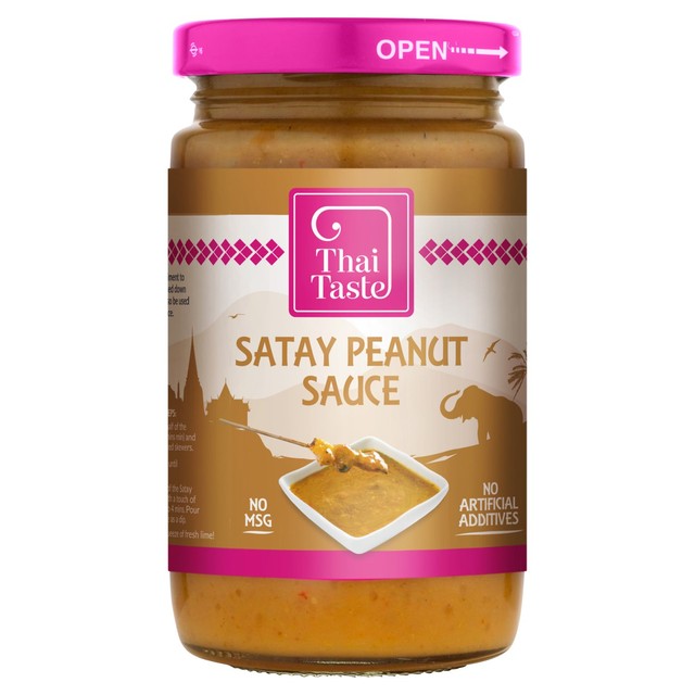 Thai Taste satay peanut sauce 200ml (British brand)