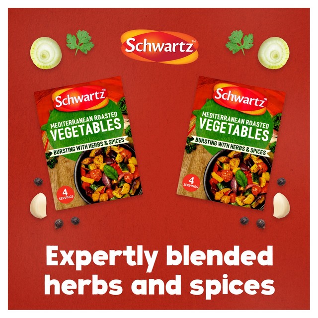 Schwartz Mediterranean roasted vegetables seasoning mix 30g (British brand)