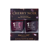 M&S Nails Inc Cherry Noir Nail Polish Duo- Buy online at McGrocer