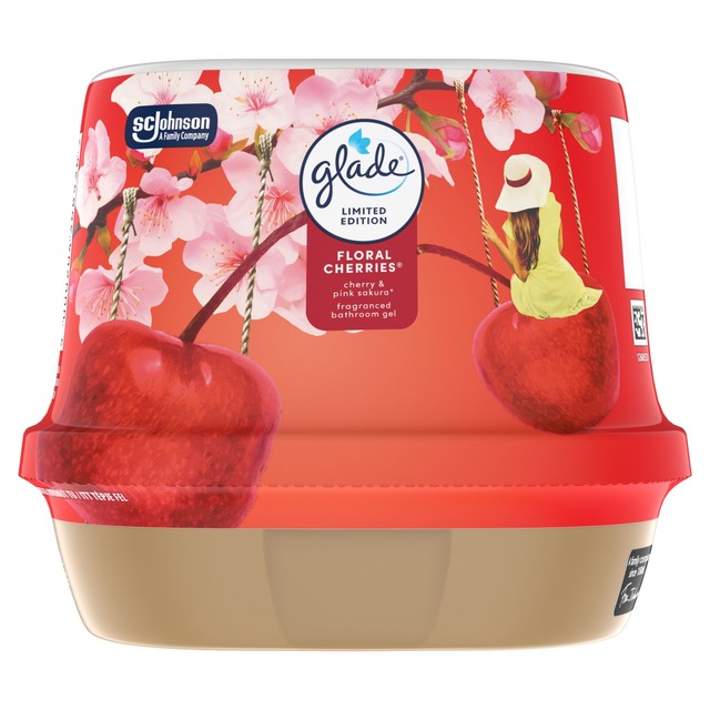 Glade air freshener gel Floral Cherries 180g, UK version