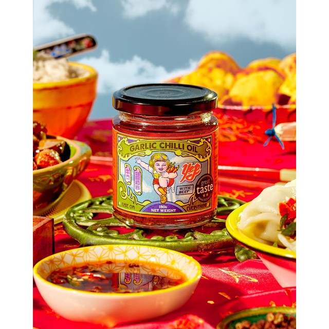 Yep Kitchen chilli oil with beef biltong - British product