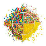 Dr Oetker Bright & Bold Sprinkles Mix 109g - British product