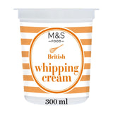 M&S whipping cream 300ml, imported from the UK