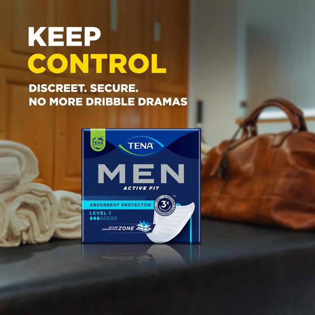 TENA Men Level 1 incontinence protector 12 Pack (British brand)