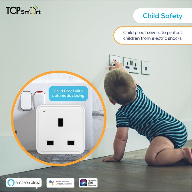 TCP smart plug with timer and voice control (British brand)