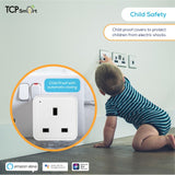 TCP smart plug with timer and voice control (British brand)