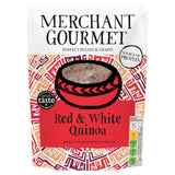 Merchant Gourmet Red & White Quinoa 250g pouch, imported from the UK