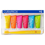 M&S Curaprox Be You Taster Pack Variety Flavour Toothpaste Kit 6 x 10ml- Buy online at McGrocer