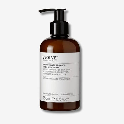 M&S Evolve Beauty Organic Aromatic Hand & Body Lotion African Orange 250ml- Buy online at McGrocer