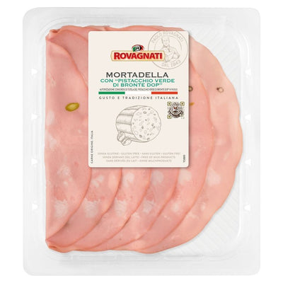 Rovagnati Mortadella med pistasj Italiensk kjøttpålegg 100g