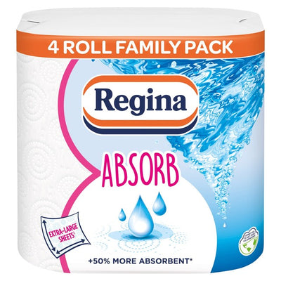 M&S Regina Absorb Kitchen Roll 300 Supersized Sheets- Buy online at McGrocer