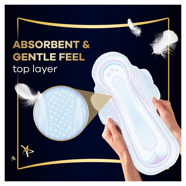 Always Ultra Secure Night sanitary pads Size 4 - British product