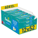 Pampers Baby Wipes Scented 624 Count, imported from the UK