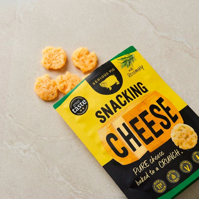 Serious Pig Rosemary Snacking Cheese 24g (British brand)