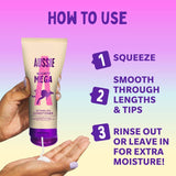 Aussie Mega Travel hair conditioner 100ml - British product
