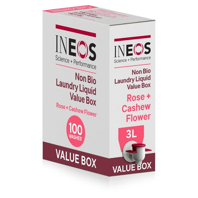 M&S INEOS Non Bio Laundry Liquid Rose + Cashew Flower 3L- Buy online at McGrocer