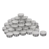 Price's Candles white unscented tea lights 50 pack, imported from the UK