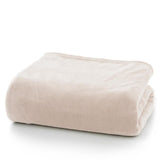 M&S Deyongs Snuggle Touch Throw Ivory Home Throw 140 x 180cm- Buy online at McGrocer
