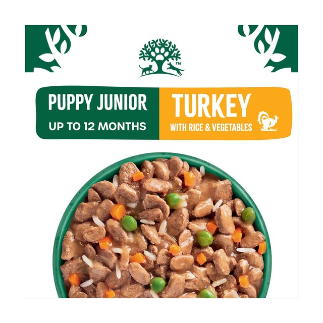 James Wellbeloved puppy turkey gravy pouches 12x90g (British brand)