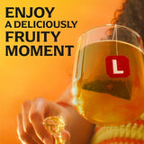 Lipton Peach Paradise fruit tea bags, UK version