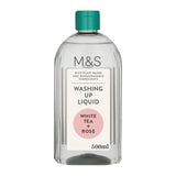 M&S white tea & rose washing up liquid 500ml, imported from the UK