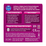Skins Dots & Ribs condoms 16 pack (British brand)