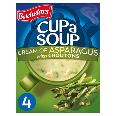 Batchelors Cup A Soup Cream of Asparagus Instant Soup Sachets 117g