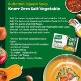 Knorr Vegetable Zero Salt stock cubes 72g, UK version