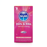 M&S Skins Dots & Ribs Condoms- Buy online at McGrocer