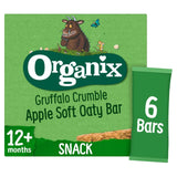 M&S Organix Gruffalo Crumble Apple Soft Oaty Bars Toddler Snack Bars 6 x 23g- Buy online at McGrocer