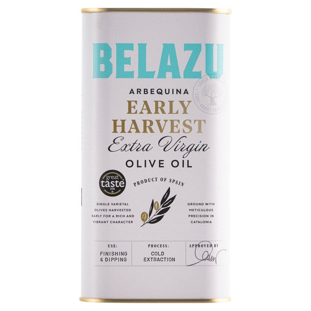 Belazu Arbequina Early Harvest Extra Virgin Olive Oil 1L - British product