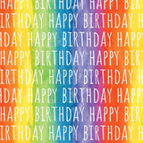 Deva Designs rainbow birthday gift wrap sheets 2 sheets, imported from the UK