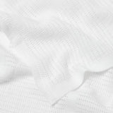 Bloomsbury Mill organic cellular blankets white 2 pack - British product