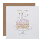 M&S M&S Cake & Candles Birthday Card 15x15cm- Buy online at McGrocer
