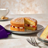 M&S Strawberry Victoria Sponge Cake 420g, imported from the UK