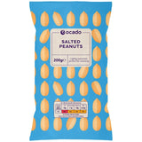 Ocado Salted Peanuts Roasted Snack 200g, imported from the UK