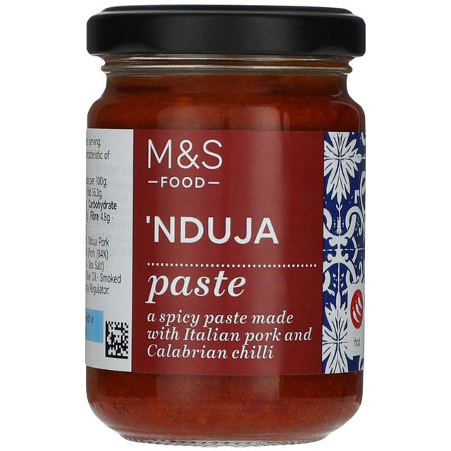 M&S 'Nduja spicy Italian paste 120g, imported from the UK