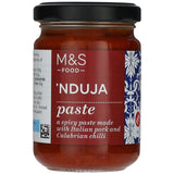 M&S 'Nduja spicy Italian paste 120g, imported from the UK