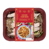 M&S Chicken Chow Mein Ready Meal 400g, imported from the UK