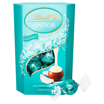 M&S Lindt Lindor Coconut Milk Chocolate Truffles 200g- Buy online at McGrocer