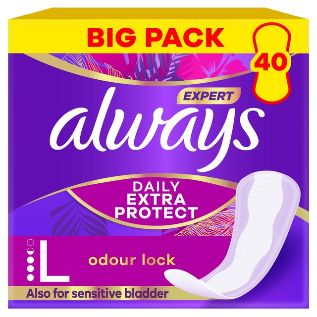 Always Dailies Profresh panty liners Large - British product