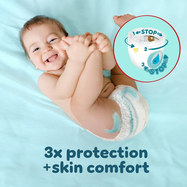 Pampers nappy pants size 6 for babies 15kg+ in jumbo pack, imported from the UK