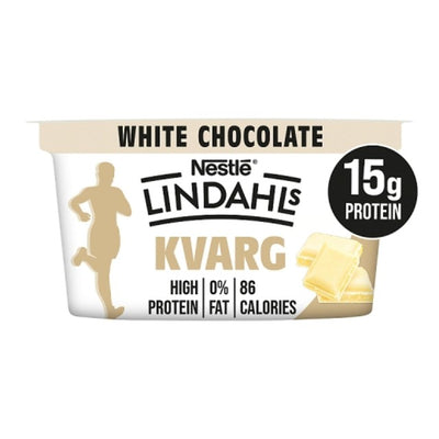M&S Lindahls Kvarg Hvit Sjokolade Smak 150g - Kjøp online hos McGrocer