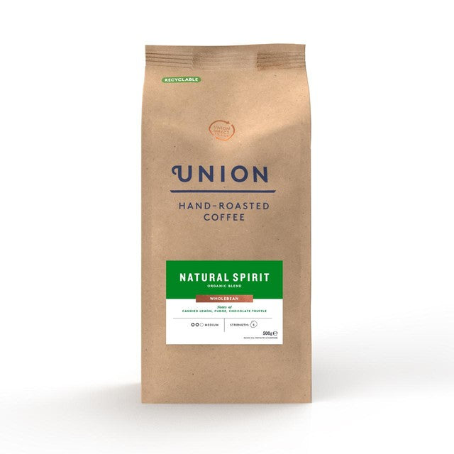 Union Hand-Roasted Natural Spirit coffee 500g (British brand)