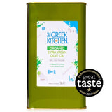 The Greek Kitchen organic unfiltered extra virgin olive oil 3L imported from Greece