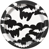 M&S Unique Party Halloween Bats Paper Party Plates 22.86cm- Buy online at McGrocer