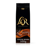 M&S L'OR Colombia Intensity 8 Coffee Beans 500g- Buy online at McGrocer